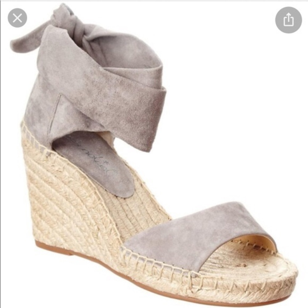 Suede Ankle Tie Espadrilles: “Joelle” Splendid